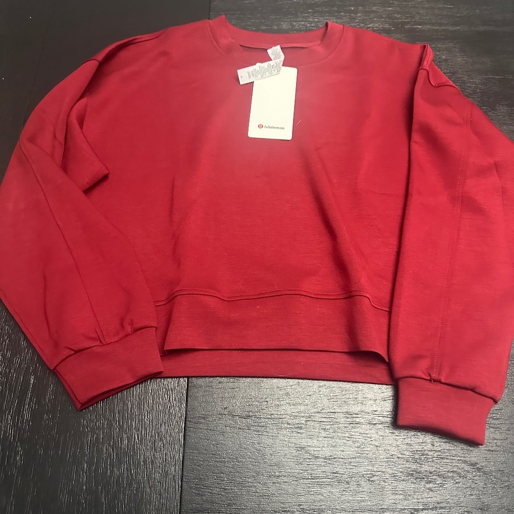 Lululemon Softstreme Perfectly Oversized Cropped Crew